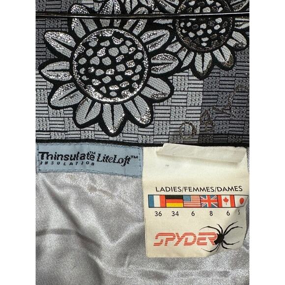 Spyder Picabo Street Women’s Ski Jacket Red Thinsulate LiteLoft Insulated Size 6 - Picture 10 of 16